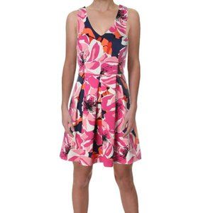 Trina Turk Marcia 2 Floral Print Fit & Flare Dress